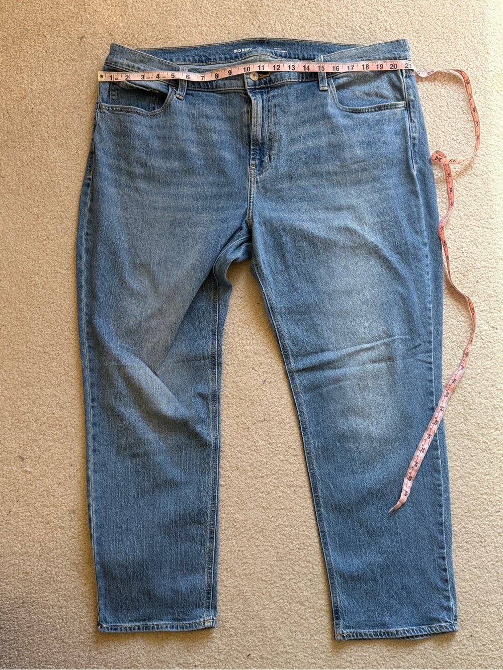 Old Navy Light Blue Boyfriend Jeans